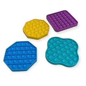 Fidget Pop‎ It Toy Set of 4